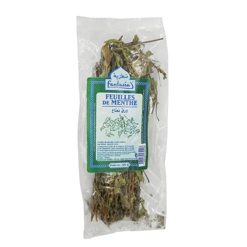 Menthe séchée feuilles  paquet 50g Fantasia