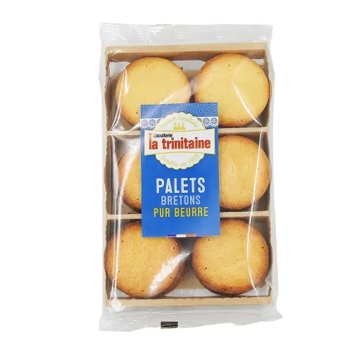 Palets pur beurre barquette 220g La Trinitaine