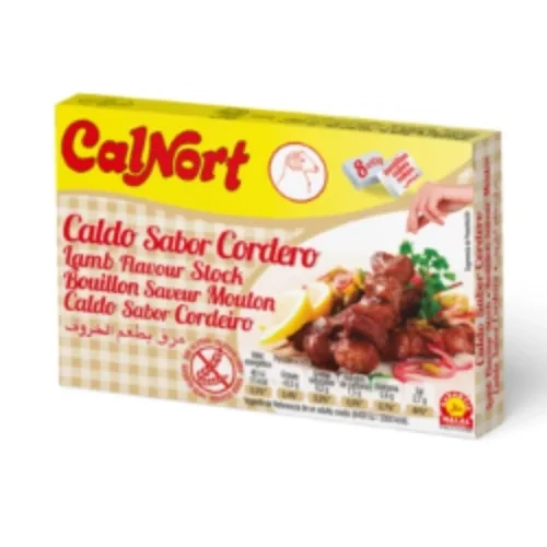 Bouillon de mouton Halal paquet 80g Calnort