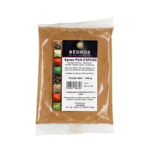 Mélange d'épices pour pain d'épices sachet 100g