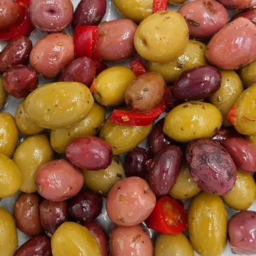 Olives cuisinées à la provencale cal 16/18.