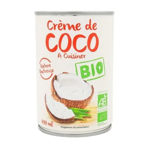 Crème de coco BIO boîte 400ml