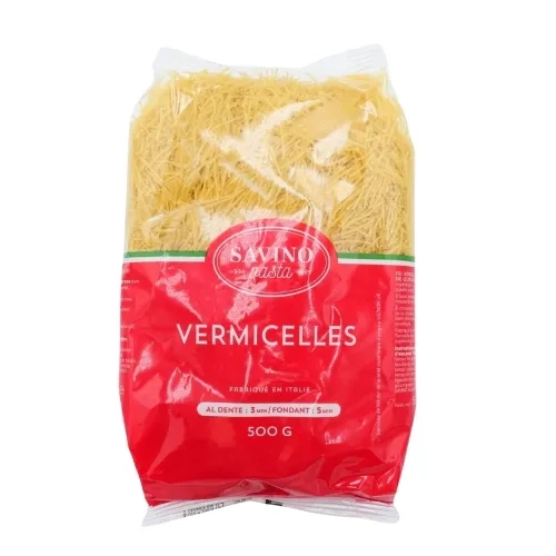 Pâtes Fidelini Corti n°231  pqt 500g Savino Pasta