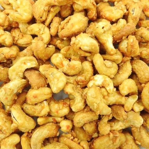 Noix de cajou aromatisées ail et piment