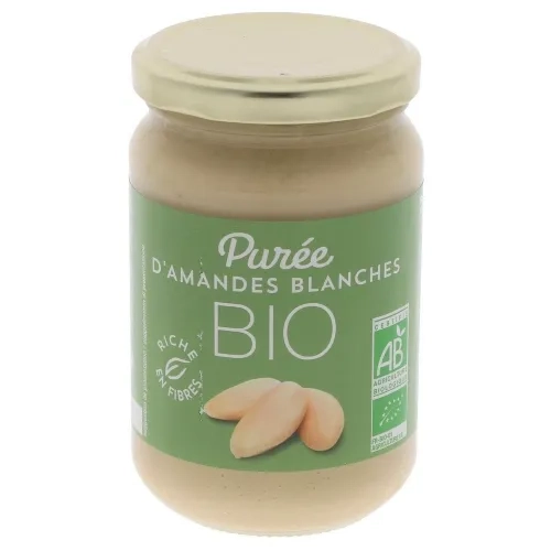 Purée d'amande blanche BIO  pot 300gr