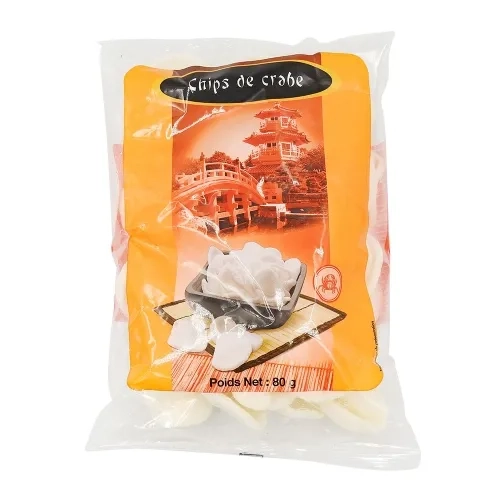 Chips de crabe paquet 80g