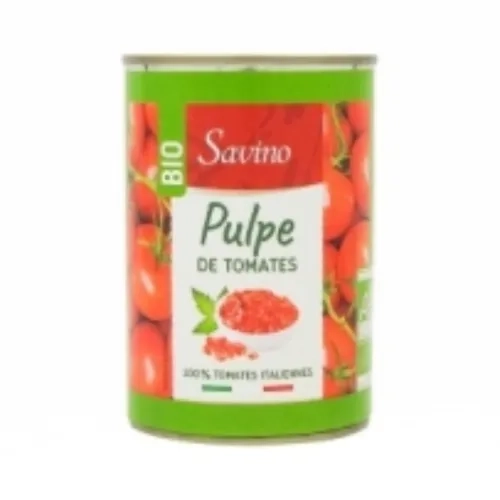 Pulpe de tomates en dés BIO boite 260g