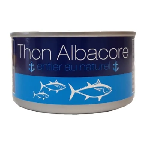 Thon au naturel Albacore 1/4  conserve pne 140g