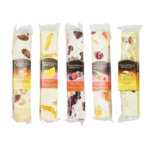 Barre de nougat aux fruits pièce 100g