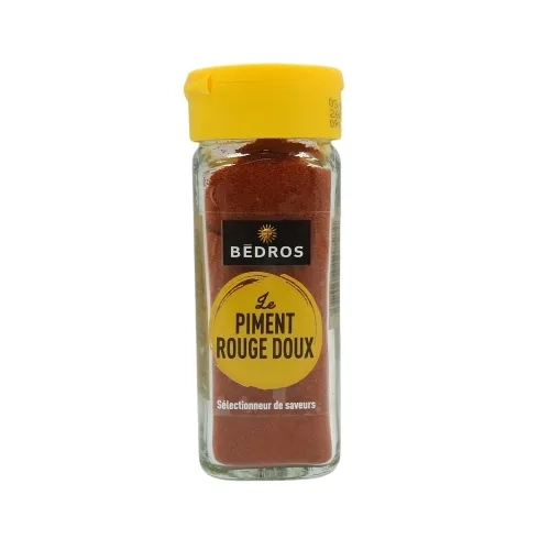 Piment rouge doux flacon 40g Bédros
