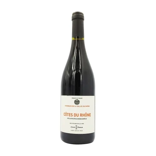 Vin rouge Côte du Rhône Cave du Forum AOP btl 75cl