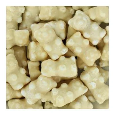 Guimauves oursons  chocolat blanc