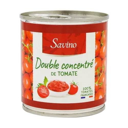 Double concentré de tomates boîte 200g
