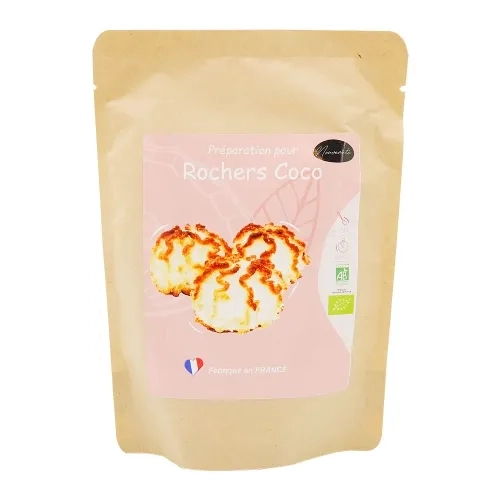 Préparation pour rocher noix de coco BIO pqt 200g