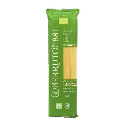 Pâtes italiennes Spaghetti n°5 BIO pqt 500g 1881