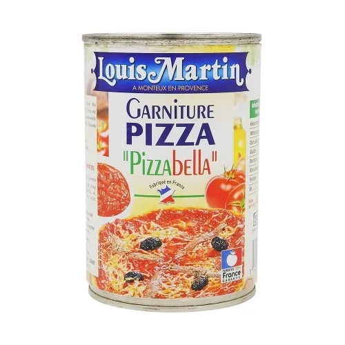 Garniture pour pizza 1/2 conserve 400g