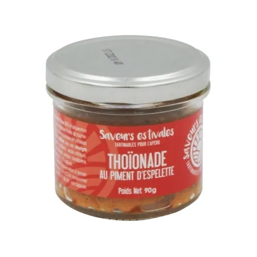 Thoïonade au piment d'espelette boîte 90g