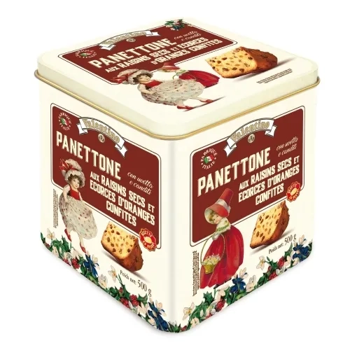 Panettone classique raisins écorces d'orange 500g