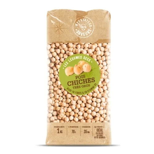 Pois chiches très gros paquet 1kg IDS