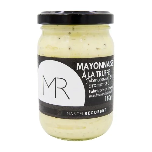 Mayonnaise à la truffe pot 180g Marcel Recorbet