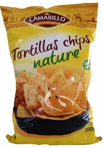 Tortillas chips nature  paquet 200g Camarillo