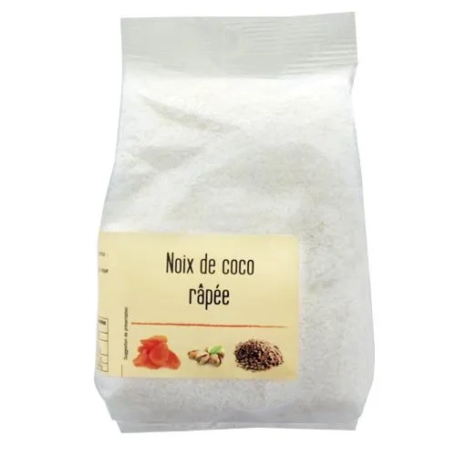 Noix de coco râpée   paquet 120g