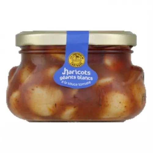 Haricots géants blancs à la tomate bocal 280g