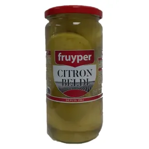 Citron Beldi bocal 660g PNE 400g Fruyper