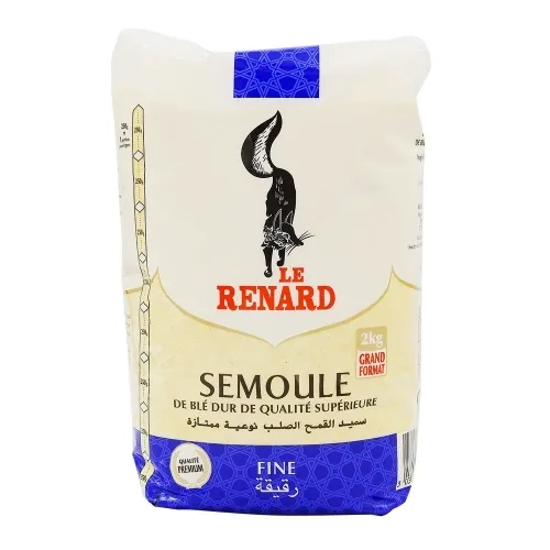 Semoule fine paquet 2kg Le Renard