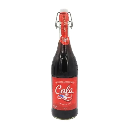 Boisson gazeuse goût cola bouteille 75cl