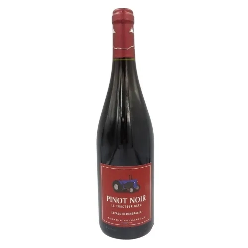 Vin rouge OC Pinot noir Tracteur Bleu IGP 75cl