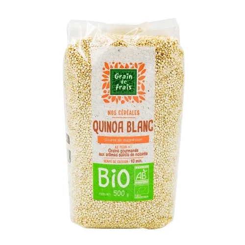 Quinoa blanc BIO paquet 500g