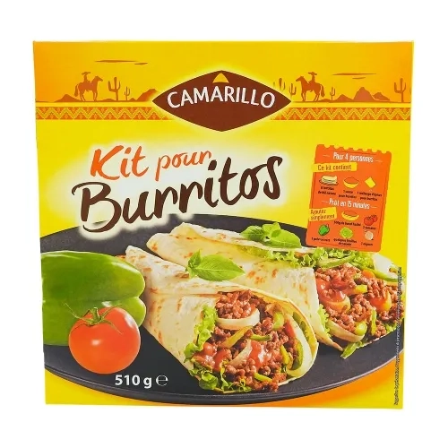 Kit pour burritos paquet 510g Camarillo