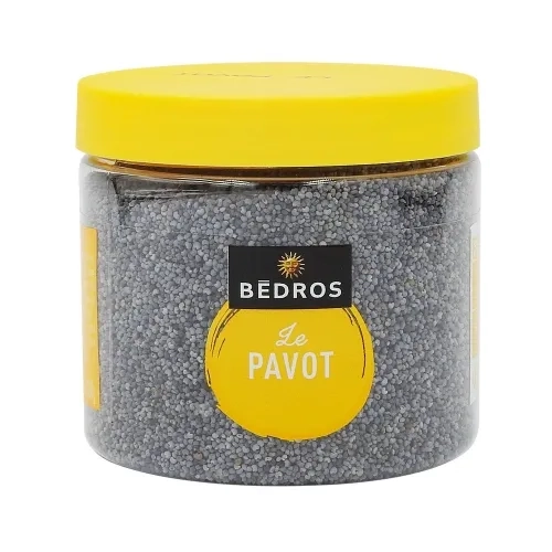 Graines de pavot pot 120g Bédros