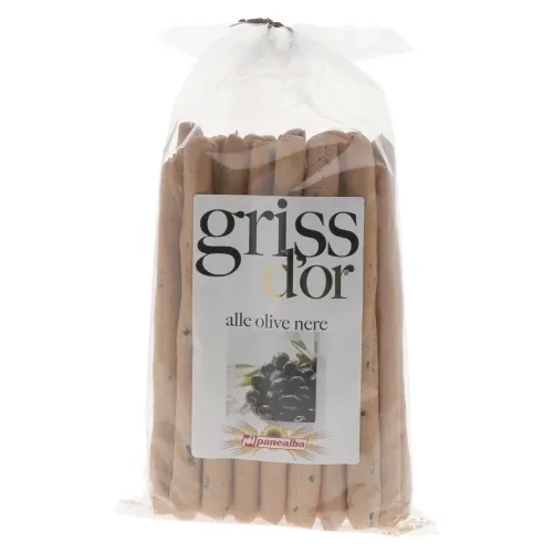 Gressins olives noires Griss d'or paquet 250g