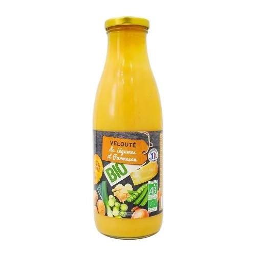 Velouté légumes et parmesan BIO 73cl
