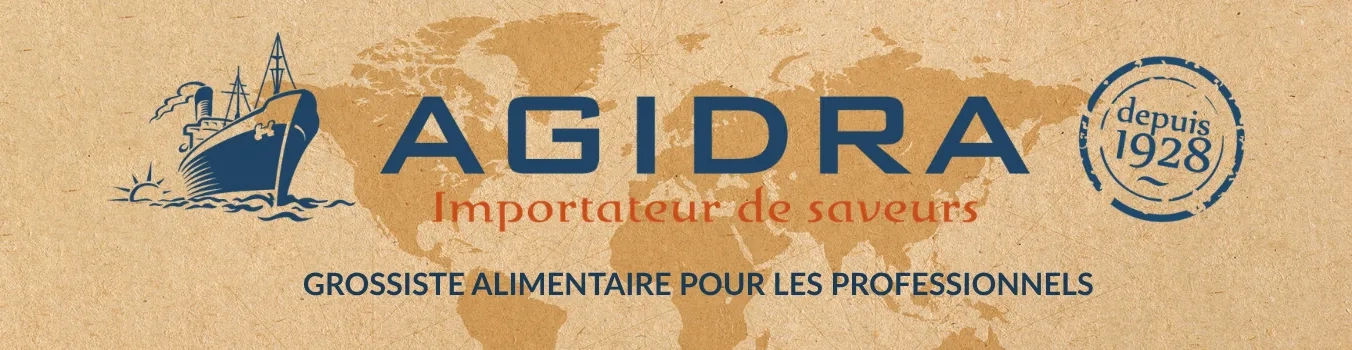 Agidra - Header Grossiste alimentaire