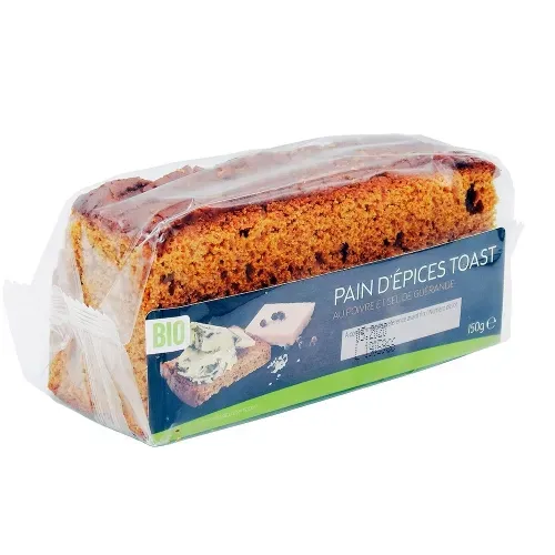 PAIN EPICES BIO TOAST POIVRE SEL DE GUERANDE 150GR