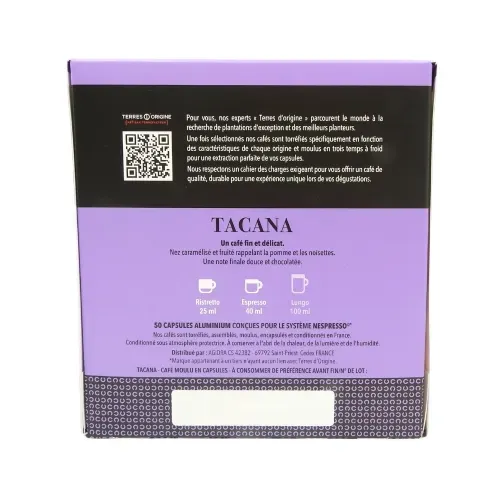 50 CAPSULES TACANA 275G