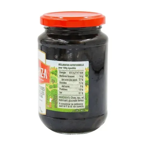 OLIVES NOIRES RONDELLES BOC 170 G
