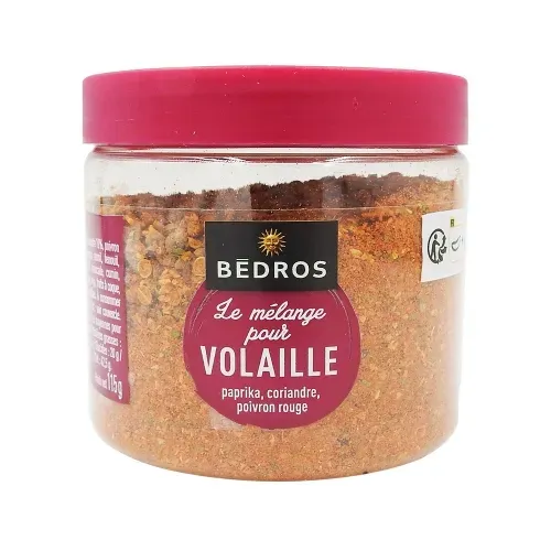 MELANGE VOLAILLE POT PET 115gr Bédros/CT12