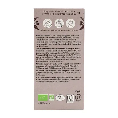 THE CHAI PUKKA BIO 20 SACHETS