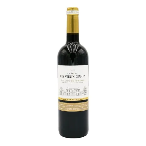 AOC VIN ROUGE LALANDE POMEROL CH.VIEUX ORMES 75CL