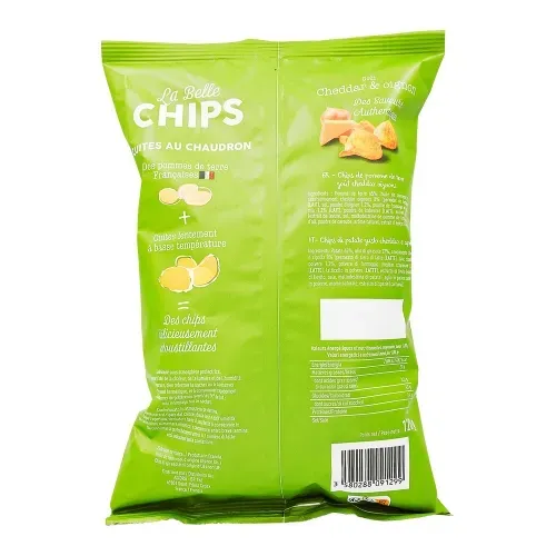 CHIPS CHEDDAR OIGNONS 120 GR