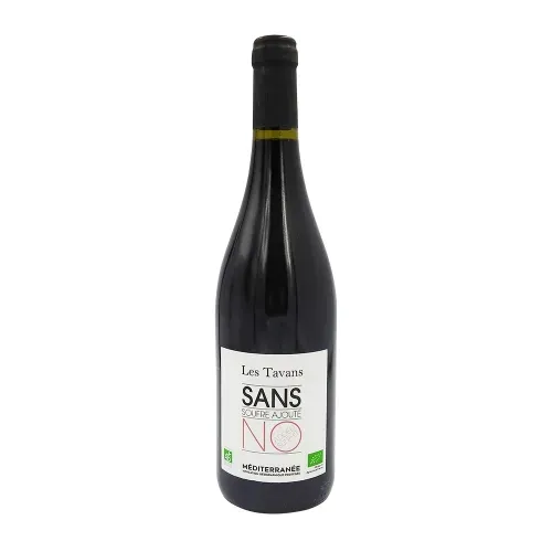IGP VIN BIO RGE MED SS SULFITE AJT LES TAVANS 75CL