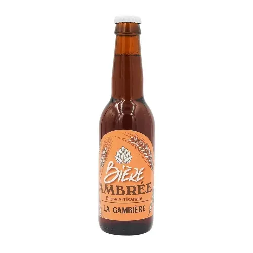 BIERE AMBREE GAMBIERE LA CHOULETTE 33CL