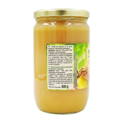 DESSERT BIO POMME-POIRE 680 G