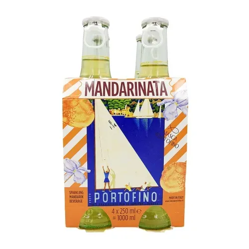 PACK BOISSON GAZEUSE MANDARINATA 4x250ML