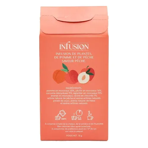 INFUSION POMME PECHE 20 PYRAMIDES 32G