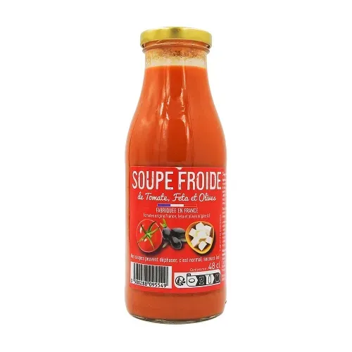 SOUPE FROIDE TOMATE FETA OLIVE 48CL
